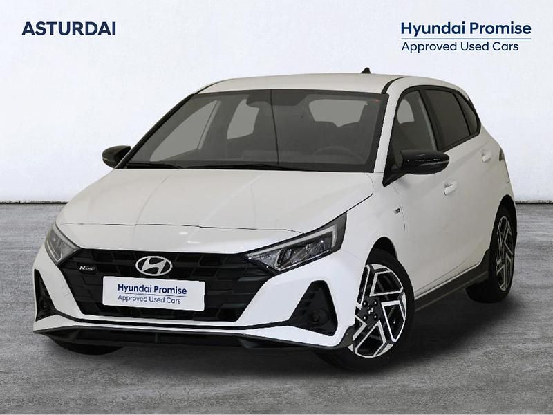 Usado Hyundai i20 N Line 79 CV (58 kW) 2025 Blanco Berlina