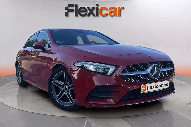 Rojo Usado 2018 Mercedes A180 Berlina | 19.990 € (Buen precio) - Imagen 1/4