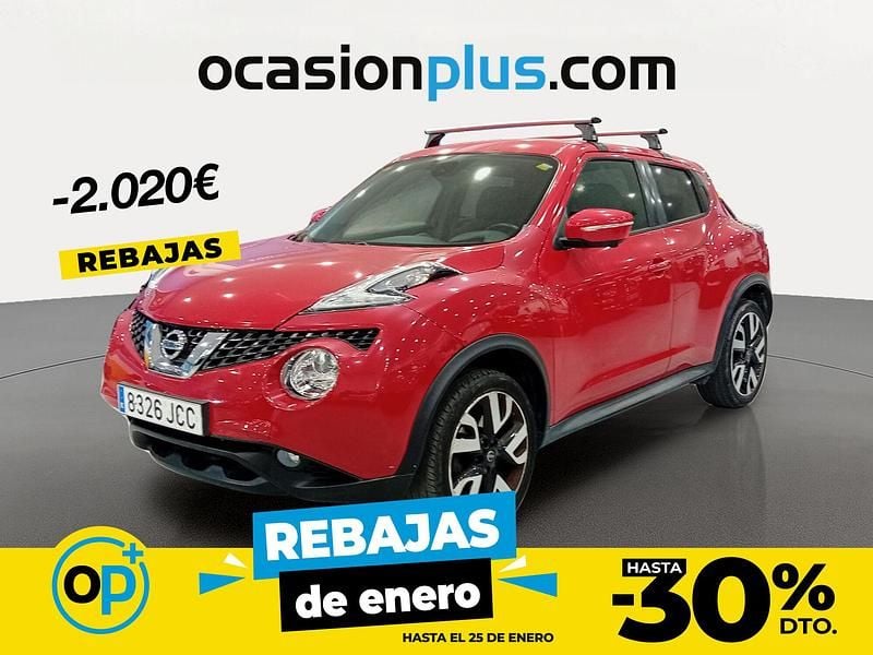 Rojo Usado 2015 Nissan Juke S SUV | 11.750 € (Precio justo) - Imagen 1/4