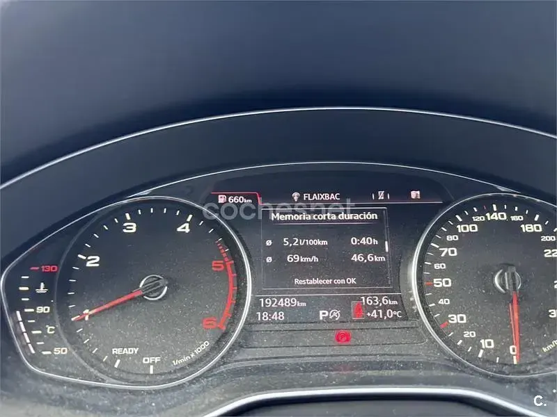 Usado Audi A4 S-Line 150 CV (110 kW) 2017 Blanco Familiar