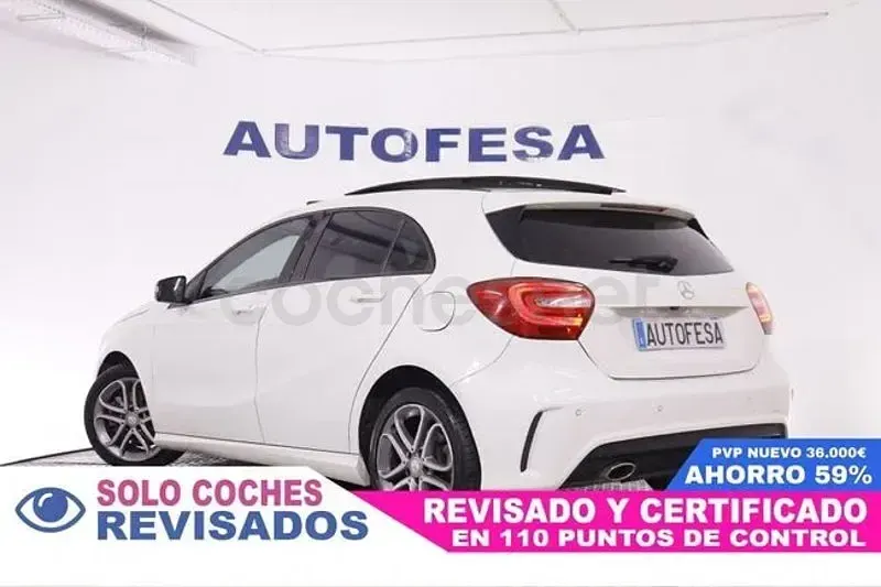 Begagnad Mercedes A200 AMG line 156 HK (114 kW) 2013 Vit Sedan