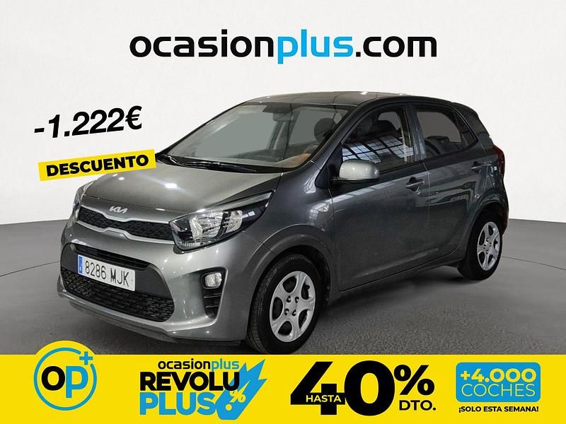Usado Kia Picanto 67 CV (49 kW) 2023 Gris Utilitario