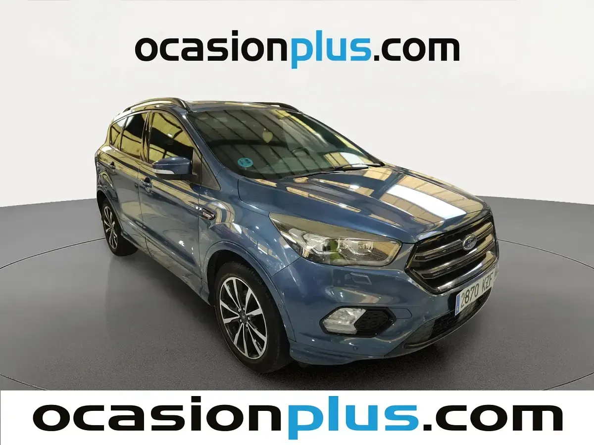 Usado Ford Kuga ST-Line 150 CV (110 kW) 2019 Azul SUV