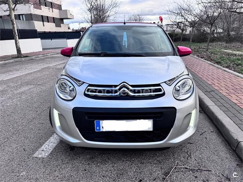 Usado Citroën C1 PureTech 82 CV (60 kW) 2016 Gris / plata Utilitario