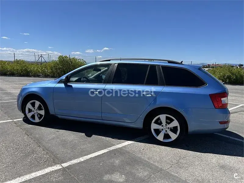 Brugt Skoda Octavia Style 150 HK (110 kW) 2016 Blå Stationcar