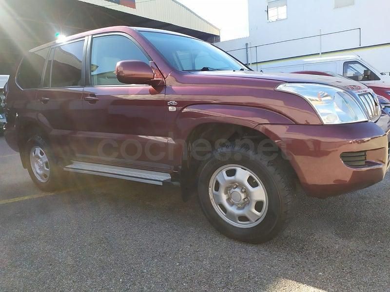 Usado Toyota Land Cruiser 163 CV (119 kW) 2003 Granate SUV