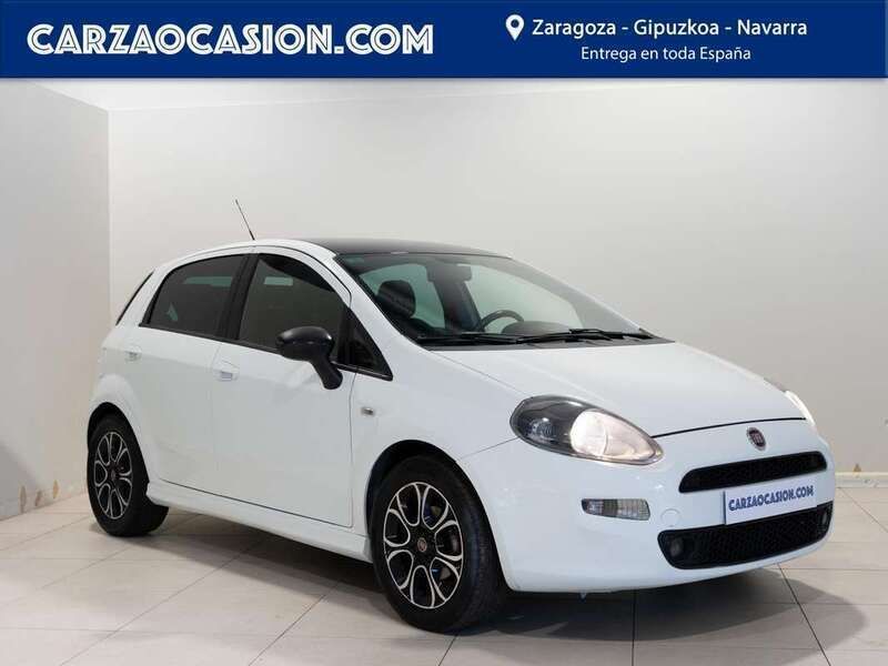 Blanco Usado 2014 Fiat Punto Pop Utilitario | 5495 € (Precio justo) - Imagen 1/4