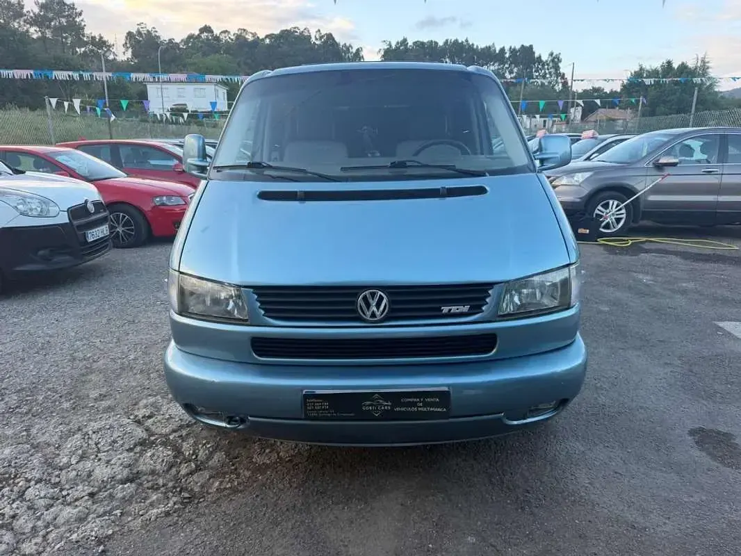 Usado VW Multivan 102 CV (75 kW) 1997 Azul Monovolumen