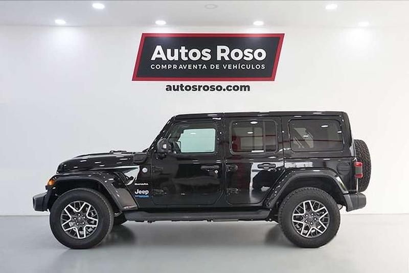 Usado Jeep Wrangler Sahara 381 CV (280 kW) 2023 Gris SUV
