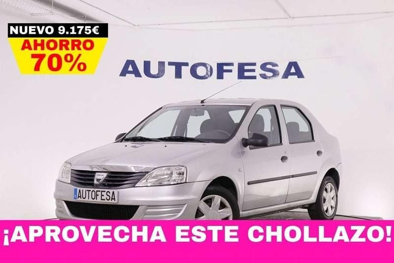 Usado Dacia Logan Ambiance 75 CV (55 kW) 2010 Gris Utilitario
