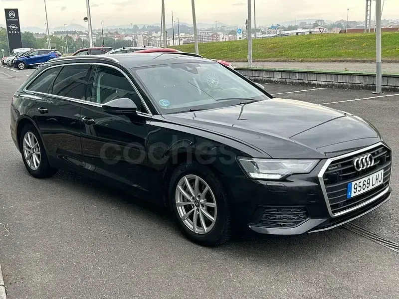 Usado Audi A6 204 CV (150 kW) 2020 Negro Familiar