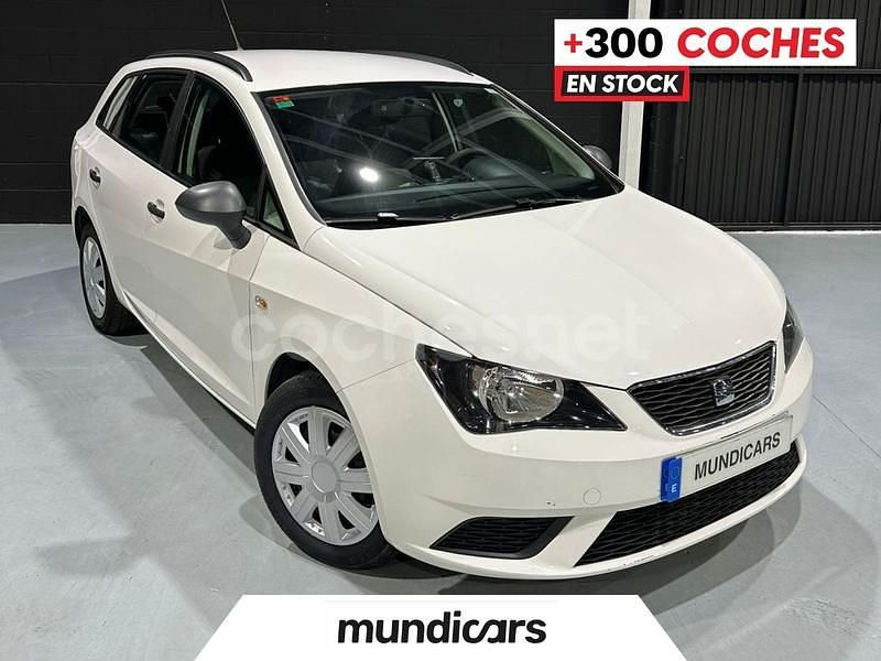 Blanco Usado 2013 Seat Ibiza ST Reference Familiar | 8490 € (Un poco caro) - Imagen 1/4