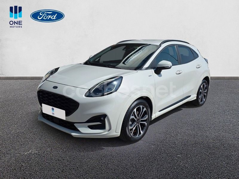 Blanco Usado 2021 Ford Puma ST-Line SUV | 17.900 € (Precio justo) - Imagen 1/4