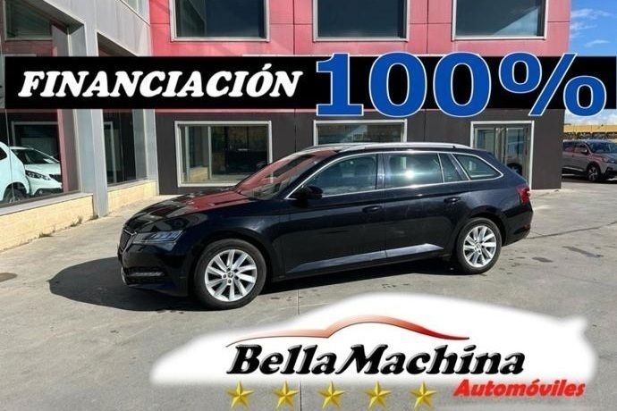 Negro Usado 2021 Skoda Superb Ambition Familiar | 16.775 € (Super precio) - Imagen 1/4