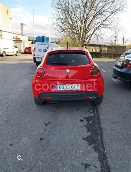 Usado Alfa Romeo MiTo Distinctive 155 CV (114 kW) 2009 Rojo Utilitario