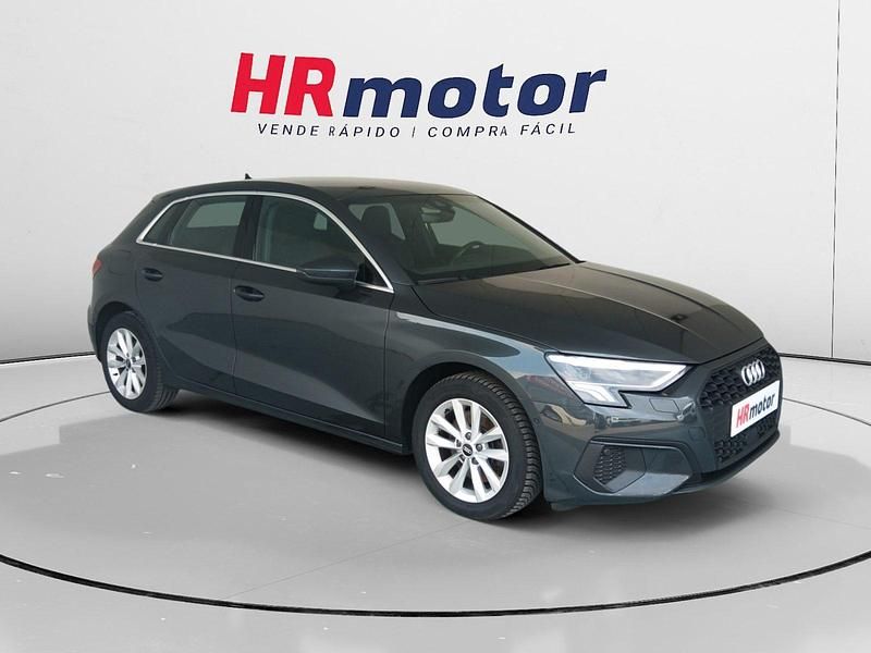 Usado Audi A3 Advanced 110 CV (80 kW) 2021 Gris Utilitario