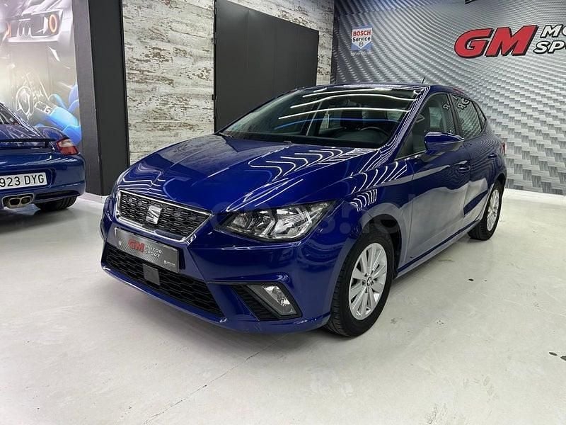 Begagnad Seat Ibiza Style 80 HK (58 kW) 2018 Blå Halvkombi