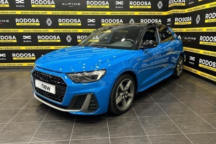 Azul Usado 2021 Audi A1 Sportback S-Line Utilitario | 22.900 € (Caro) - Imagen 1/4