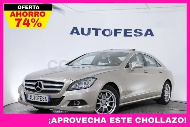 Usado Mercedes CLS350 265 CV (194 kW) 2011 Amarillo Berlina