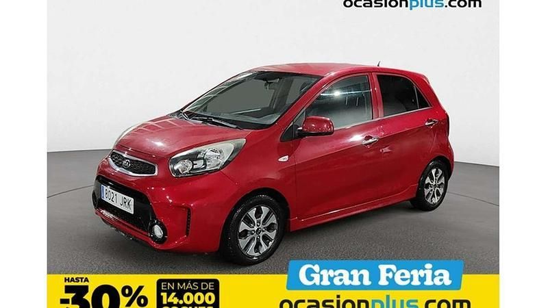 Rojo Usado 2016 Kia Picanto Utilitario | 7400 € (Precio justo) - Imagen 1/4