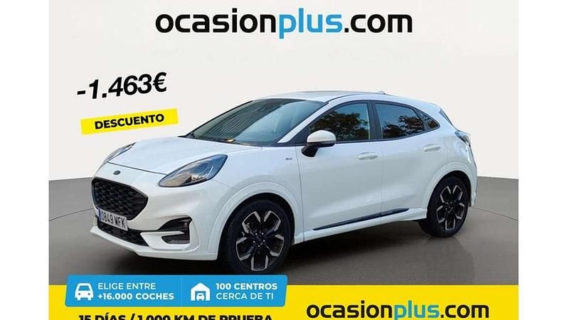 Blanco Usado 2023 Ford Puma ST-Line SUV | 14.637 € (Buen precio) - Imagen 1/4