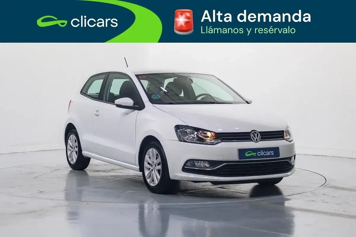 Usado VW Polo Advance 75 CV (55 kW) 2014 Blanco Utilitario