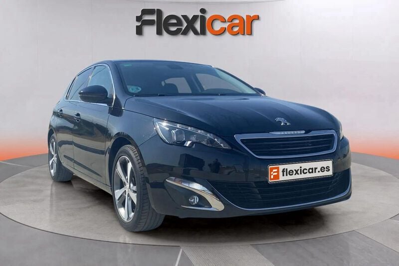 Negro Usado 2017 Peugeot 308 Active Berlina | 8890 € (Buen precio) - Imagen 1/4