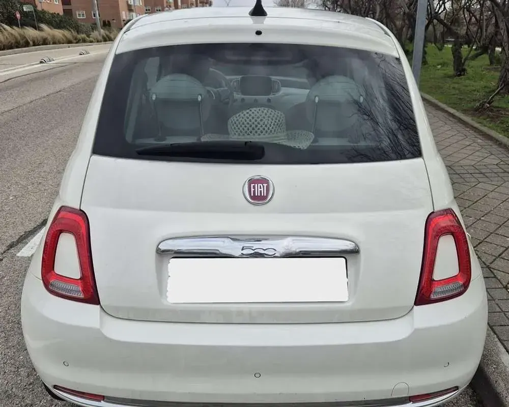 Usado Fiat 500 Mirror 69 CV (50 kW) 2018 Blanco Utilitario