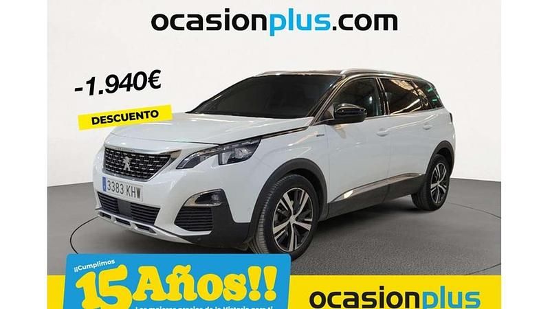 Blanco Usado 2018 Peugeot 5008 Business-Line Monovolumen | 19.410 € (Buen precio) - Imagen 1/4