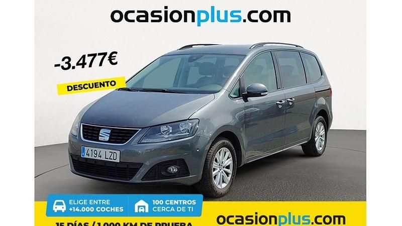 Gris Usado 2022 Seat Alhambra Style Monovolumen | 19.423 € (Super precio) - Imagen 1/4