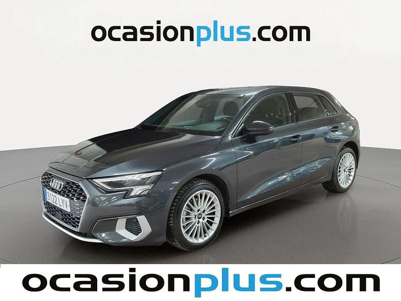 Usado Audi A3 Sportback Advanced Plus 110 CV (80 kW) 2022 Gris Utilitario
