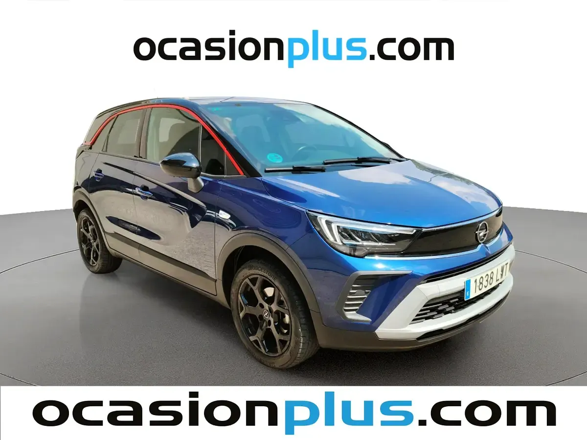 Usado Opel Crossland GS Line 110 CV (80 kW) 2022 Azul SUV