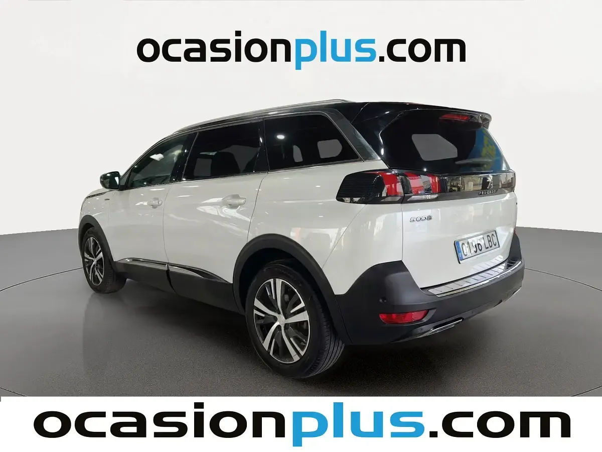Usado Peugeot 5008 GT-line 130 CV (95 kW) 2019 Blanco SUV