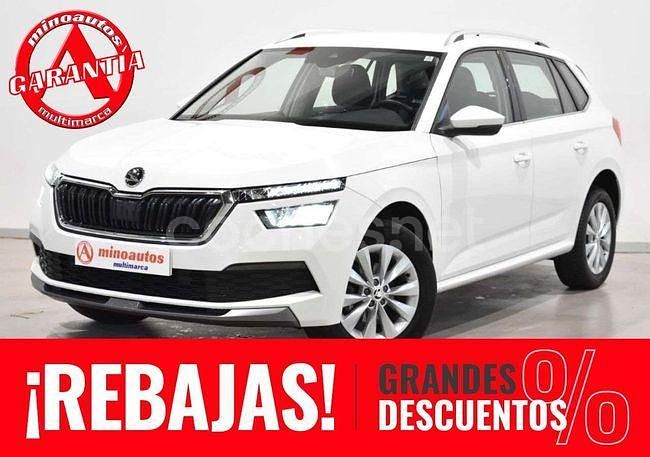 Blanco Usado 2021 Skoda Kamiq Ambition SUV | 17.490 € (Precio justo) - Imagen 1/4