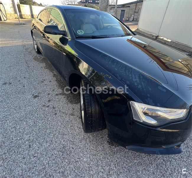 Usado Audi A5 Sportback 177 CV (130 kW) 2014 Negro Utilitario