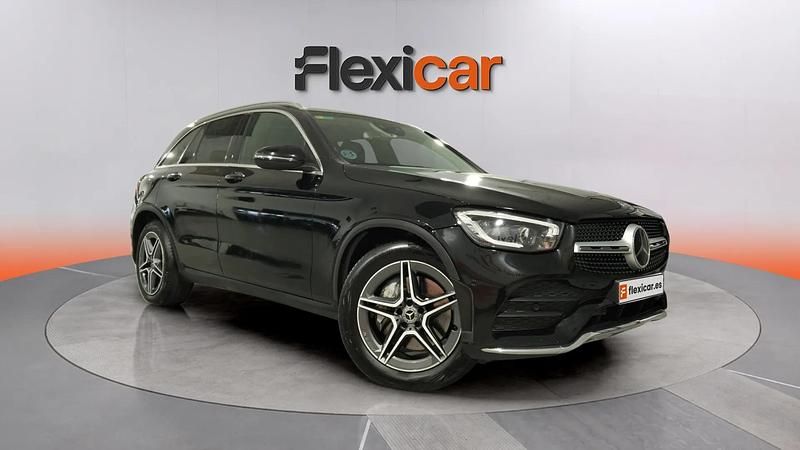 Usado Mercedes GLC200 163 CV (119 kW) 2020 Negro SUV