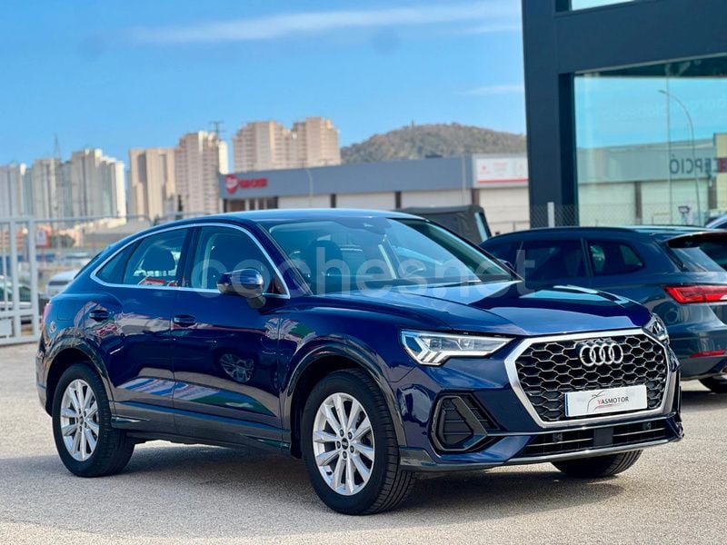 Azul Usado 2021 Audi Q3 Sportback Advanced SUV | 28.990 € (Buen precio) - Imagen 1/4