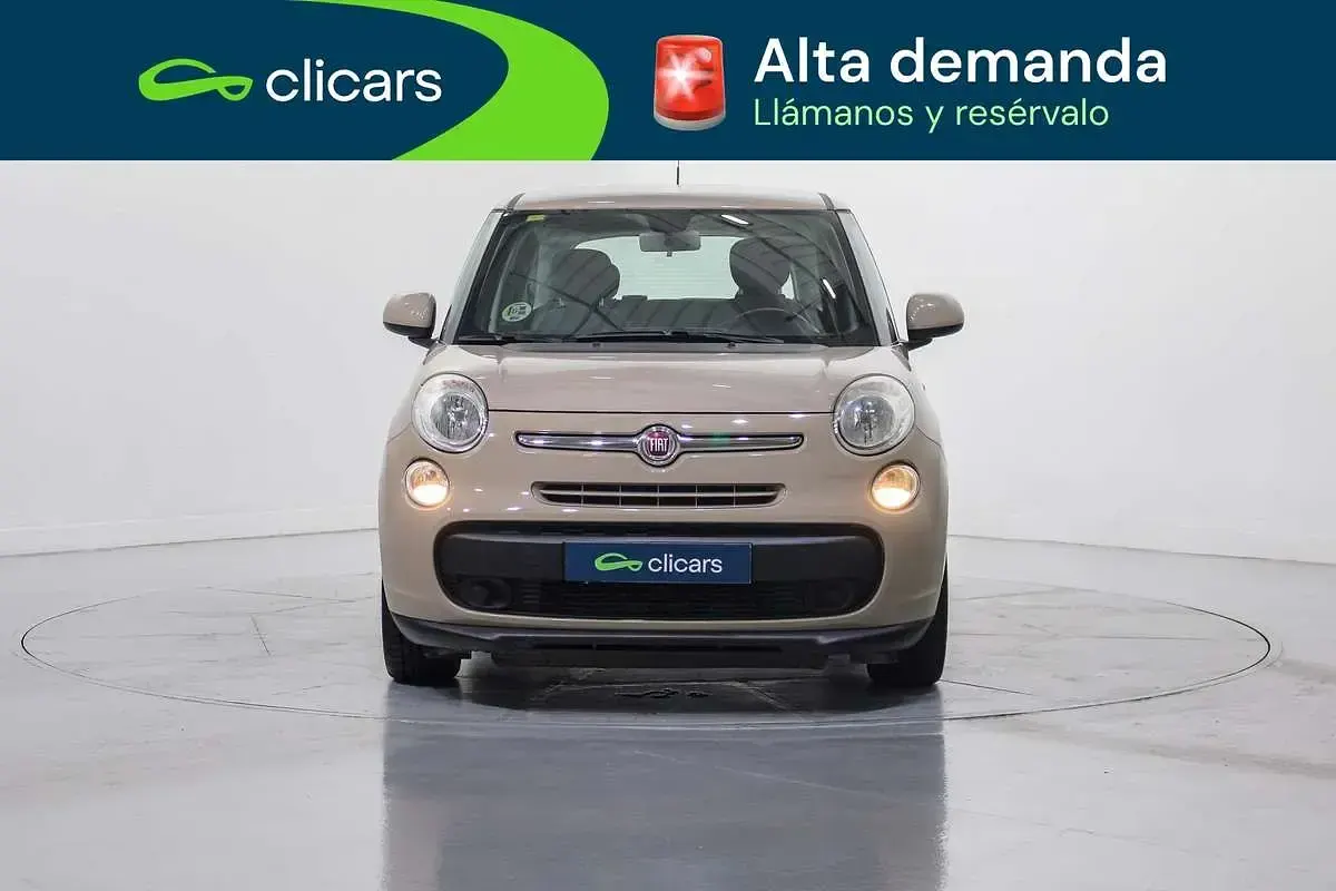 Usado Fiat 500L S 84 CV (61 kW) 2014 Naranja Monovolumen
