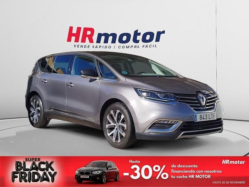 Gris Usado 2017 Renault Espace Zen Monovolumen | 16.290 € (Precio justo) - Imagen 1/4