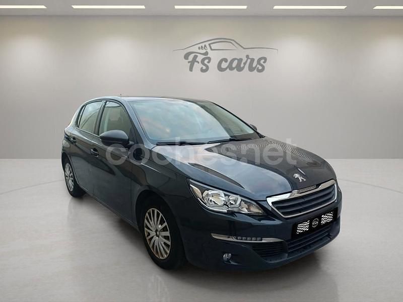 Usado Peugeot 308 Active 100 CV (73 kW) 2015 Azul Berlina