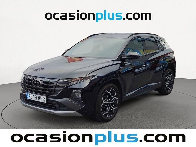 Negro Usado 2023 Hyundai Tucson N Line SUV | 21.147 € (Precio justo) - Imagen 1/4
