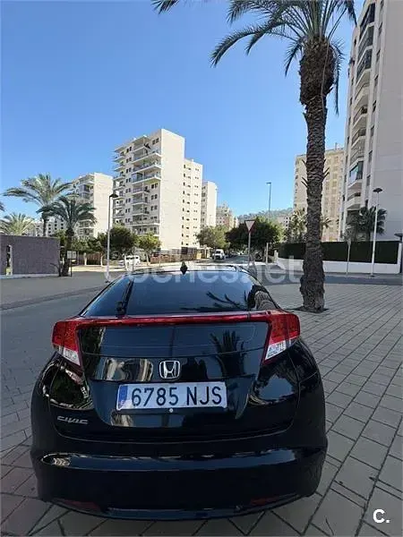 Usado Honda Civic Sport 150 CV (110 kW) 2012 Negro Berlina
