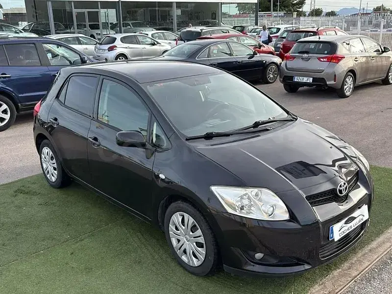 Usado Toyota Auris Sol 126 CV (92 kW) 2007 Negro Utilitario