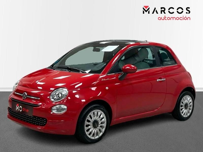 Rojo Usado 2022 Fiat 500 Dolcevita Berlina | 12.500 € (Precio justo) - Imagen 1/4