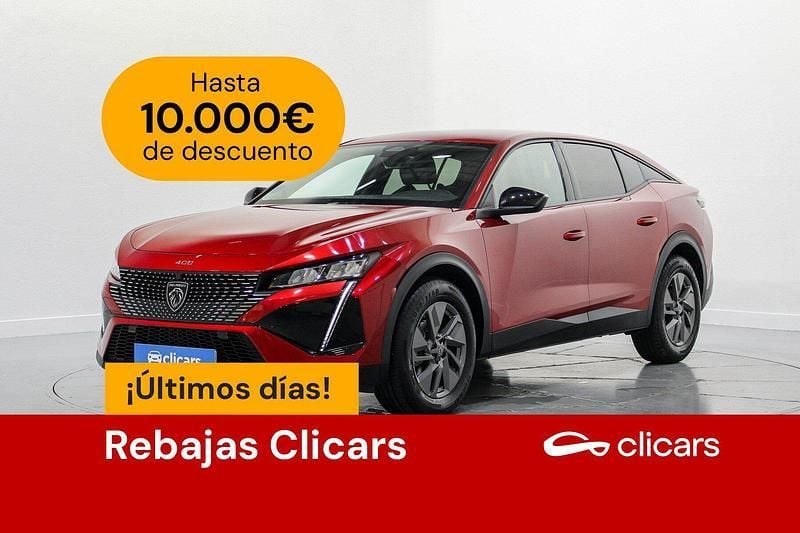 Rojo Usado 2024 Peugeot 408 Allure Berlina | 20.990 € (Super precio) - Imagen 1/4