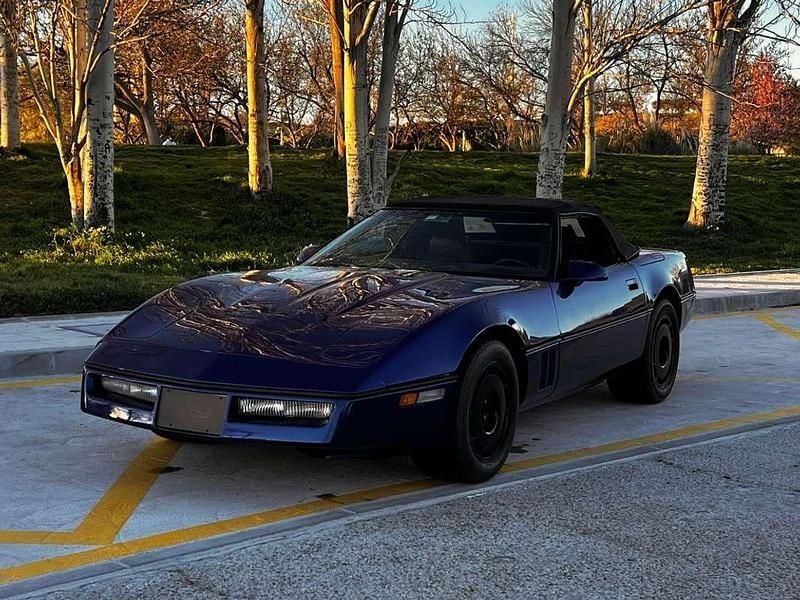 Usado Chevrolet Corvette 1991 Azul Descapotable