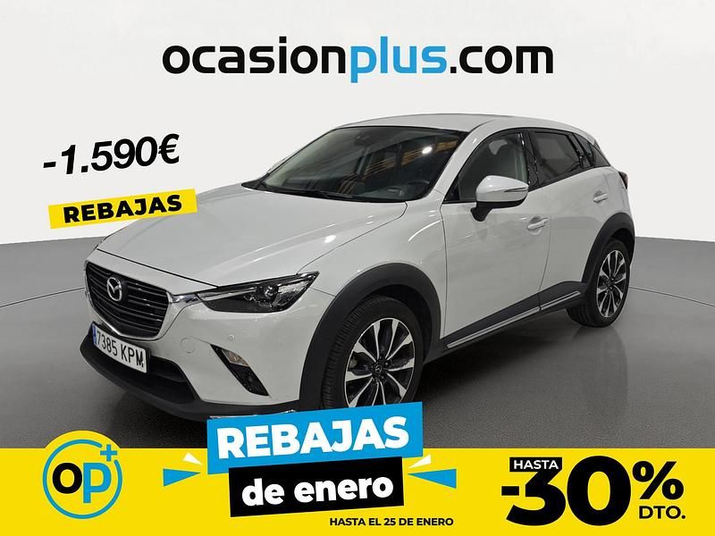 Blanco Usado 2018 Mazda CX-3 SUV | 17.490 € (Un poco caro) - Imagen 1/4