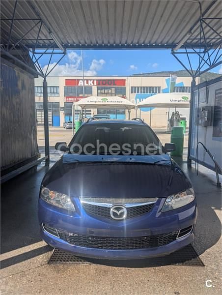 Usado Mazda 6 Sportive 143 CV (105 kW) 2006 Azul Familiar