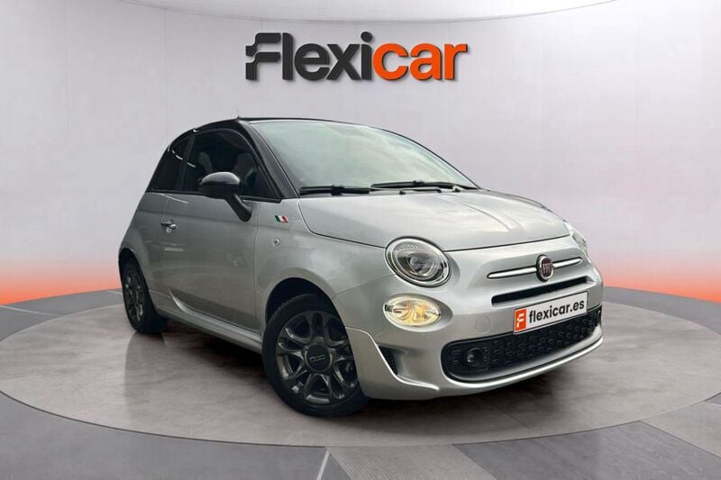 Gris Usado 2021 Fiat 500 Sport Berlina | 11.190 € (Precio justo) - Imagen 1/4