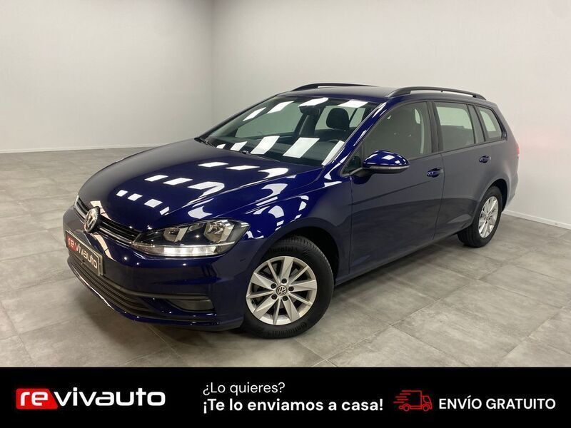 Azul Usado 2020 VW Golf VII Edition Familiar | 13.490 € (Precio justo) - Imagen 1/4